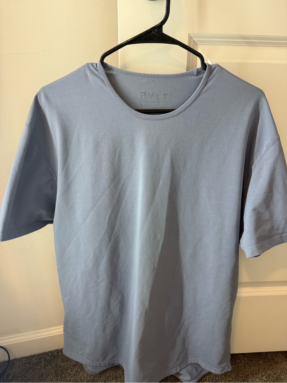 Men’s Crew T-Shirt in Light Blue